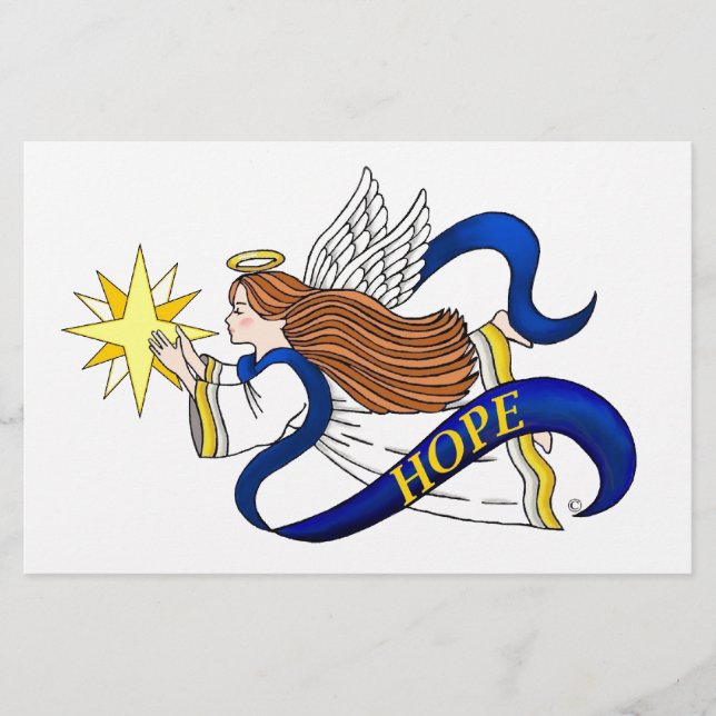 Papelaria "Angel of Hope" (Frente)