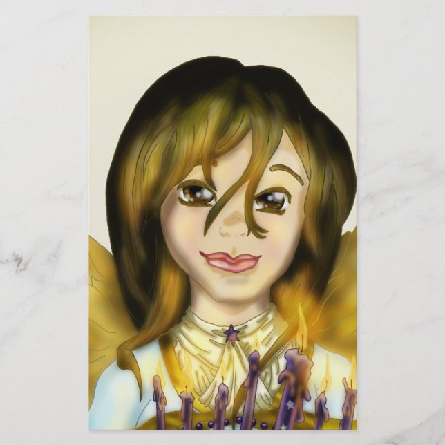 Papelaria Anjo de Chanukah (Frente)