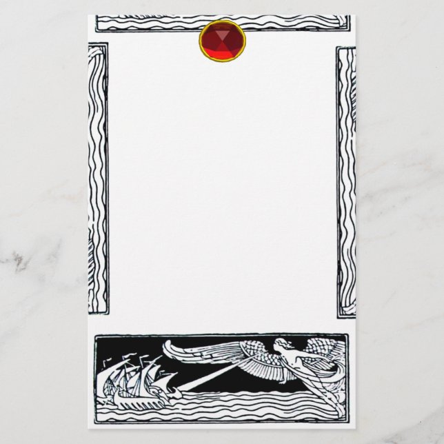 PAPELARIA ANTIQUE VIAGEM RUBY (Frente)