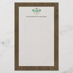 Papelaria Aposentado oficialmente, aposentadoria do vintage