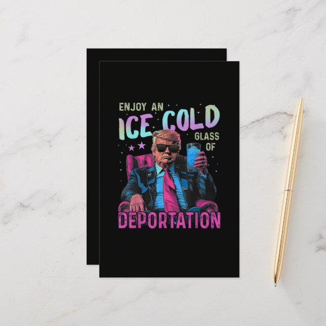 Papelaria Aproveite um Gelo Frio (Frente/Verso In Situ)