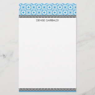 Papelaria Arabesque moderno elegante personalizado