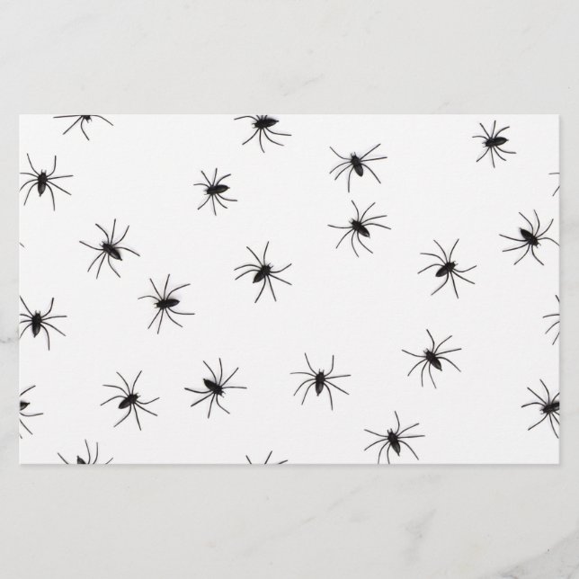 Papelaria Aracnofobia (Aranhas) (Insetos Crawly Assustadores (Frente)