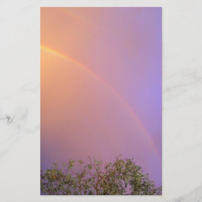 Papelaria Arco-íris do verão (Frente)