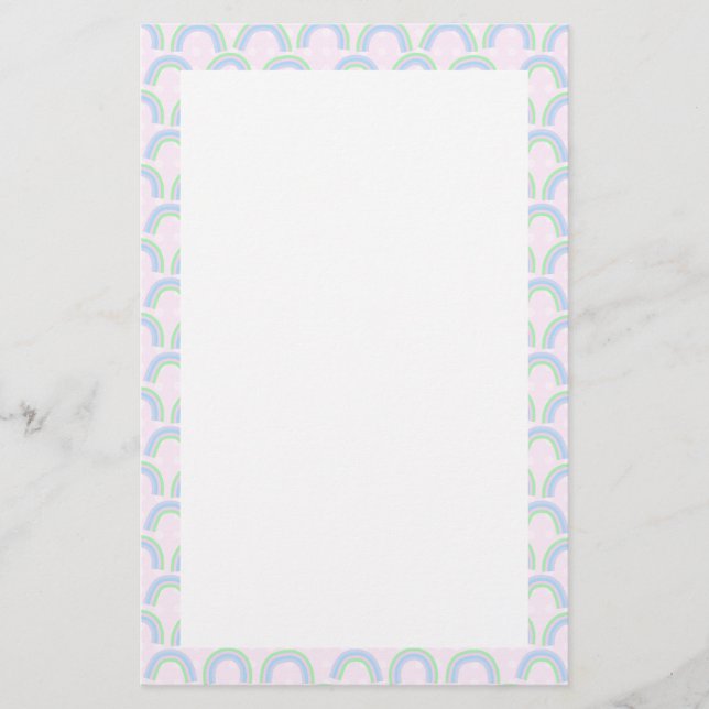 Papelaria Arco-Íris Pink (Frente)