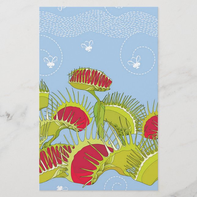 Papelaria armadilha azul (Frente)