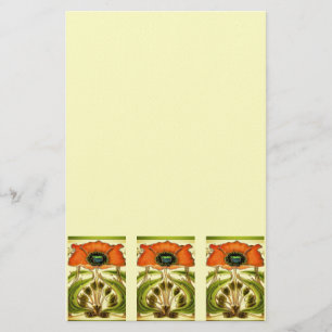 PAPELARIA ART NOUVEAU ESSIBILIZOU A MASSA VERMELHA VERDE VER