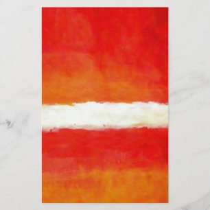 Papelaria Arte Abstrato moderna - Estilo Rothko