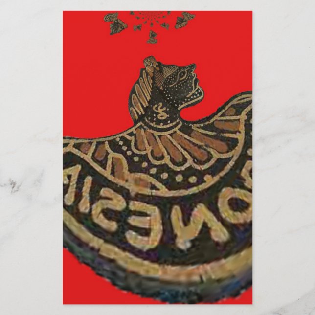 Papelaria Arte Cultural De Fantoche Sombra Indonésia (Frente)