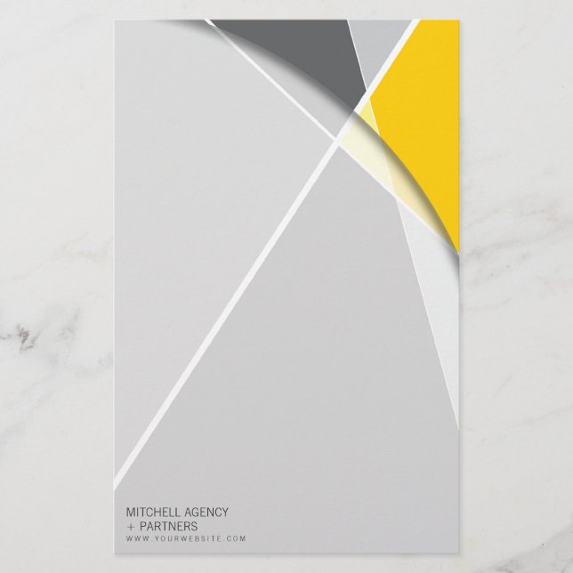 Papelaria Arte de Na moda de Padrão Geométrico Cruzado de Cr (Frente)