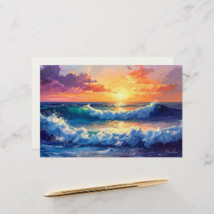 Papelaria Arte tropical aloha em branco