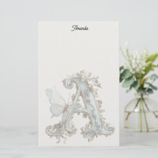 Papelaria Artistic Decorated Letter A