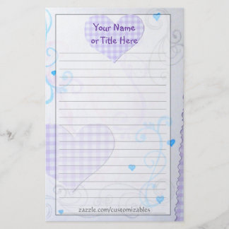 Papelaria Artsy Heart Stationery