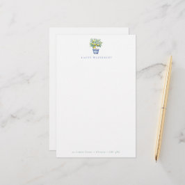 Papelaria Árvore de Limão Personalizada Letterhead