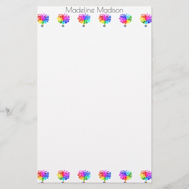 Papelaria Árvores do Espectro Autismo (Frente)