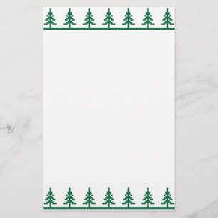 Papelaria Árvores-padrão do Natal