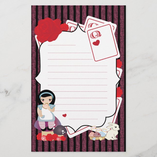 Papelaria As notas de Alice (Frente)