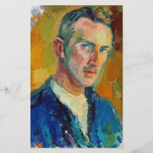 Papelaria Autorretrato (por Magnus Enckell) (Frente)