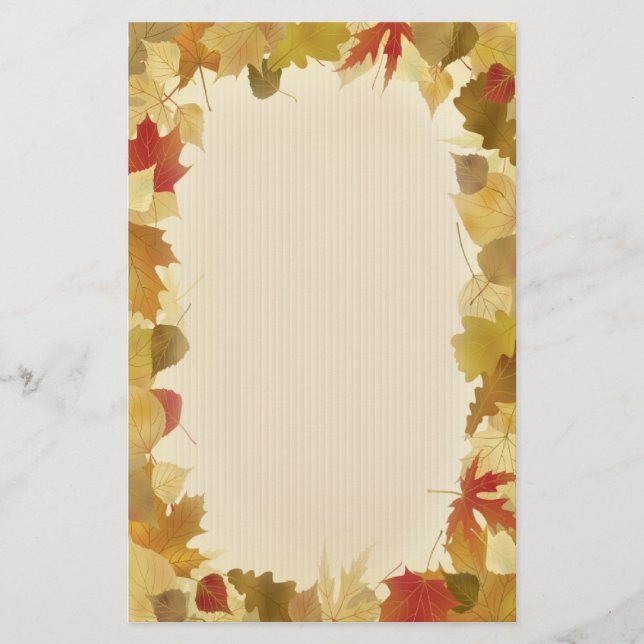 Papelaria AutumnLeaves 2 (Frente)