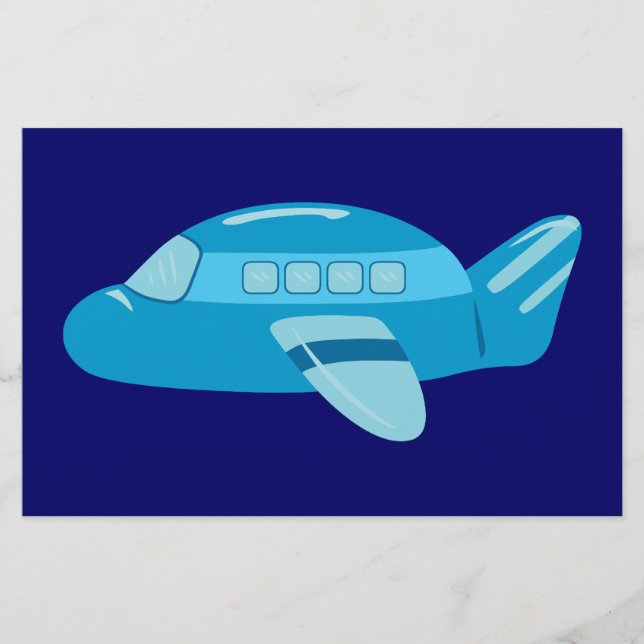 Papelaria Avião azul (Frente)