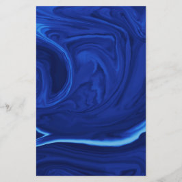 Papelaria Azul de cobalto Texturizado