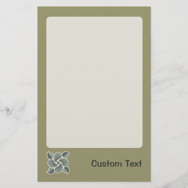 Papelaria Azulejo Deco 2 (Frente)