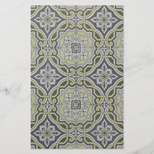 Papelaria Azulejos Vintage (Frente)