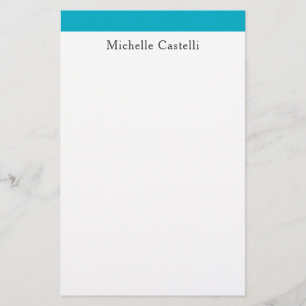 Papelaria Azure Azure Azul e Branco Professional Exclusivo C