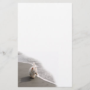 Papelaria Bachcombing Westie Foto Stationery