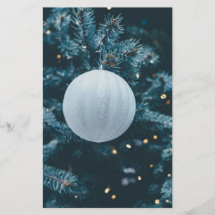 Papelaria Balança de Natal Azul
