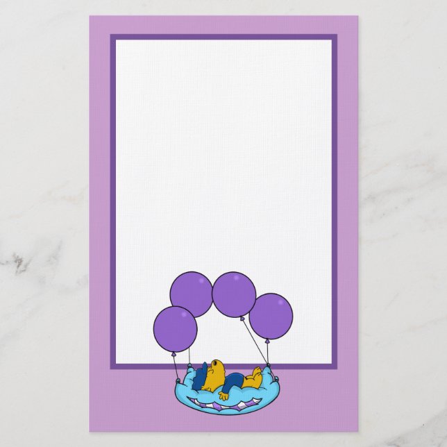 Papelaria Balões de Travesseiro de Ferald (Frente)