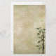 Papelaria Bambu oriental 1 do vintage (Frente/Verso)