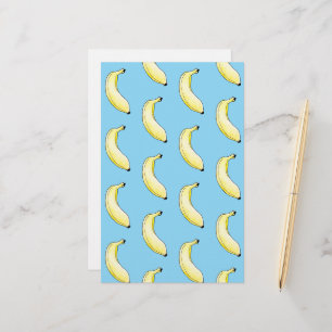 Papelaria banana a cores