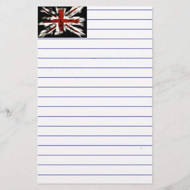 Papelaria Bandeira Britânica (Frente)