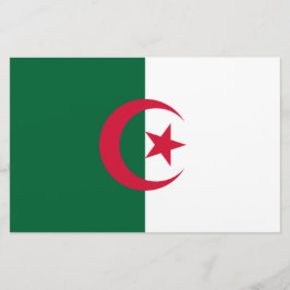Papelaria Bandeira da Argélia