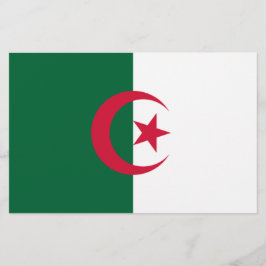 Papelaria Bandeira da Argélia