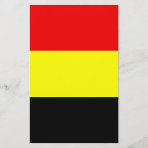 Papelaria Bandeira da Bélgica