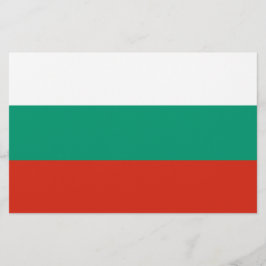 Papelaria Bandeira da Bulgária