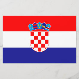 Papelaria Bandeira da Croácia