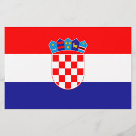 Papelaria Bandeira da Croácia