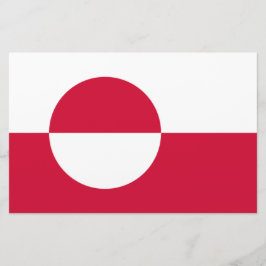 Papelaria Bandeira da Gronelândia