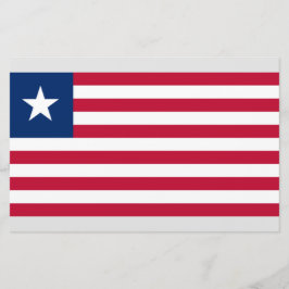 Papelaria Bandeira da Libéria (Libéria)