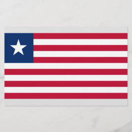 Papelaria Bandeira da Libéria (Libéria)