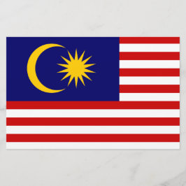 Papelaria Bandeira da Malásia