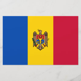Papelaria Bandeira da Moldávia