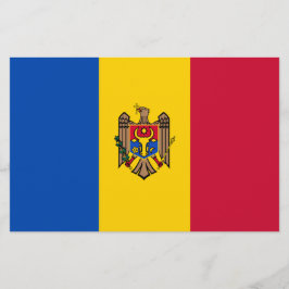 Papelaria Bandeira da Moldávia