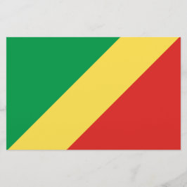 Papelaria Bandeira da República do Congo