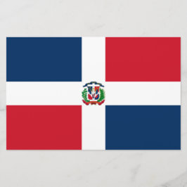 Papelaria Bandeira da República Dominicana