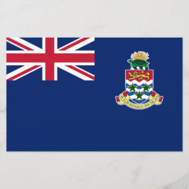 Papelaria Bandeira das Ilhas Cayman