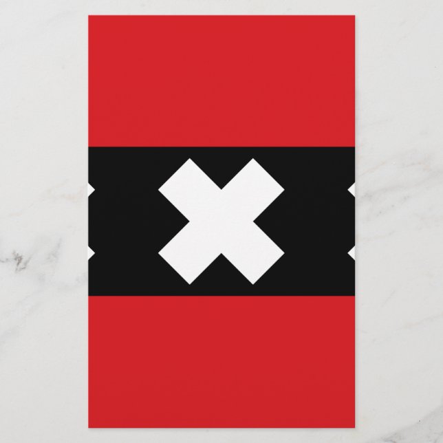Papelaria Bandeira de Amsterdã (Frente)